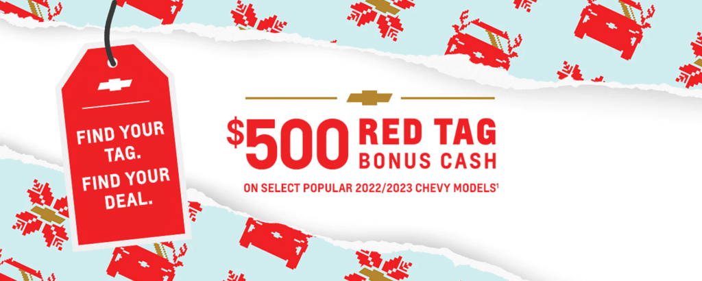 red tag sales event