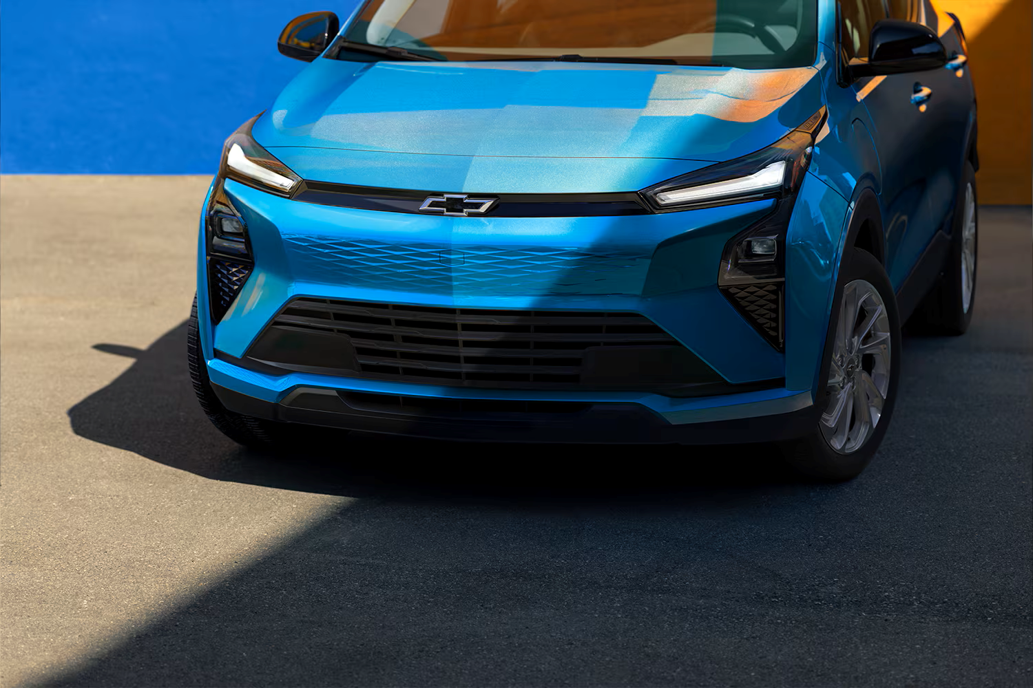 2027 Chevy Bolt EV parked outside