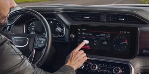GMC Sierra interior and features Sanford, NC