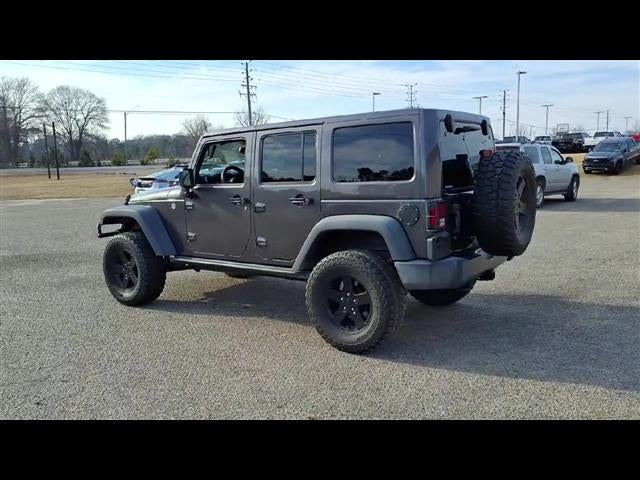 2016 Jeep Wrangler Unlimited Black Bear