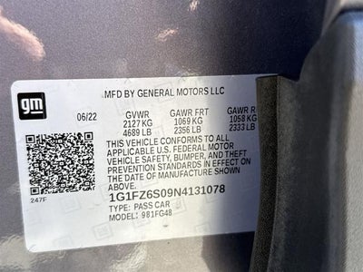 2022 Chevrolet Bolt EUV Premier