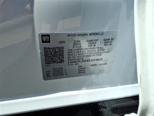 2025 Chevrolet Traverse RS