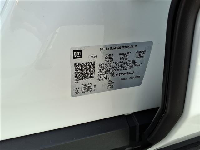 2026 Chevrolet Suburban RST