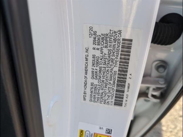 2021 Honda Accord Sport 2.0T