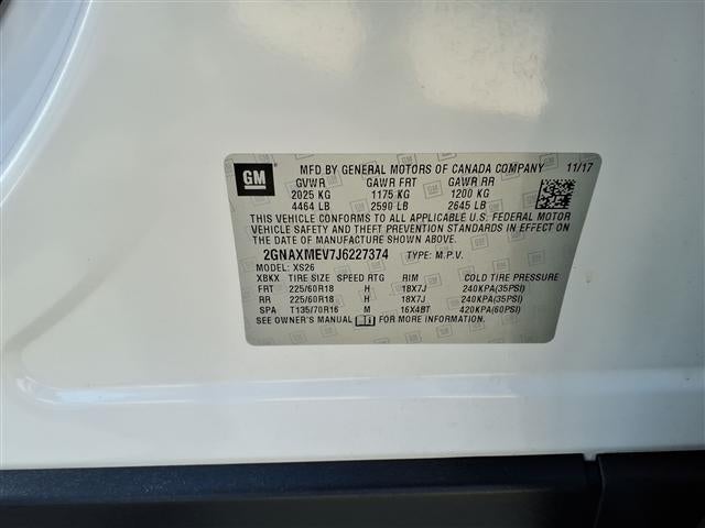 2018 Chevrolet Equinox Premier