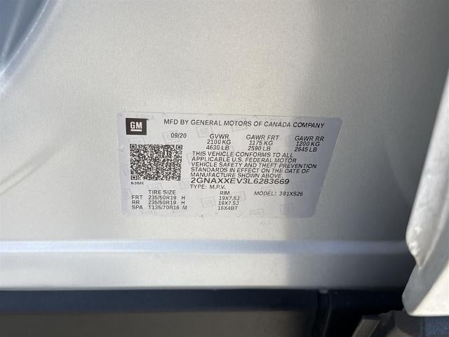 2020 Chevrolet Equinox Premier Redline Edition