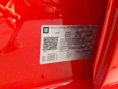 2019 Chevrolet Silverado 1500 LT Trail Boss