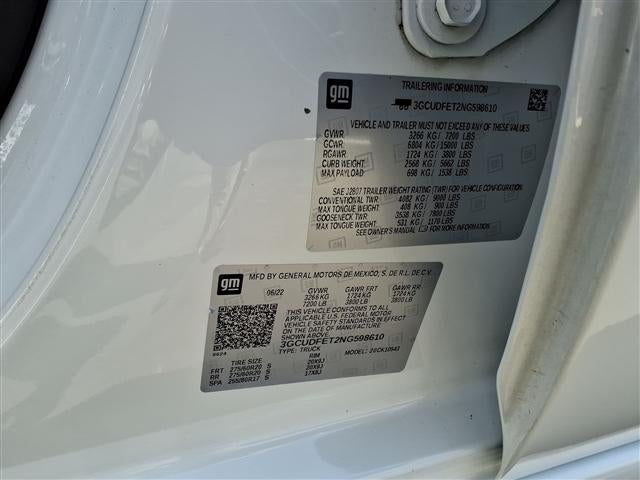 2022 Chevrolet Silverado 1500 LT Trail Boss