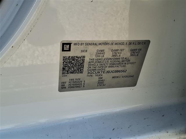 2018 Chevrolet Silverado 1500 High Country