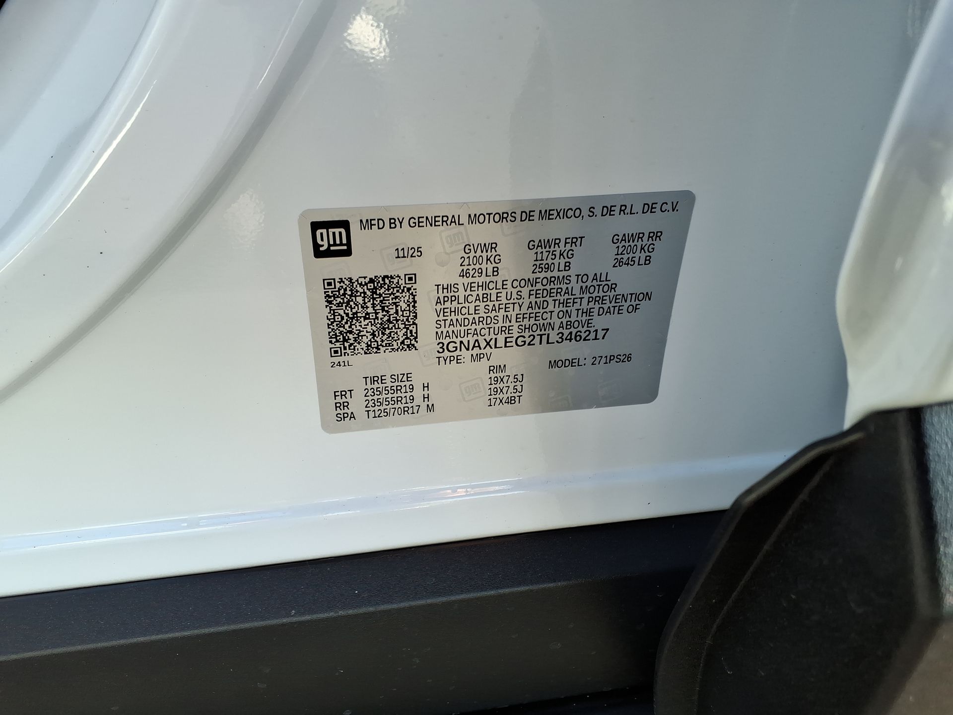 2026 Chevrolet Equinox RS