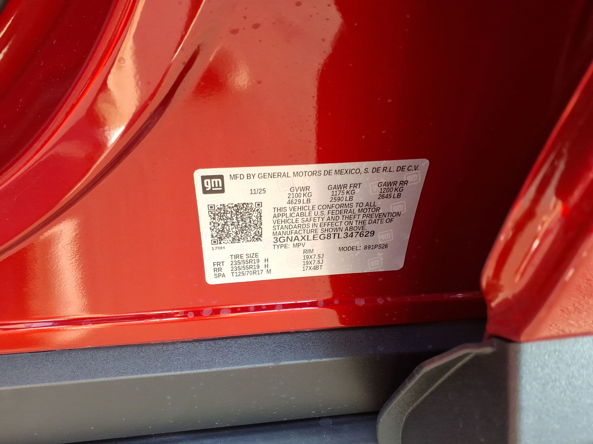 2026 Chevrolet Equinox RS