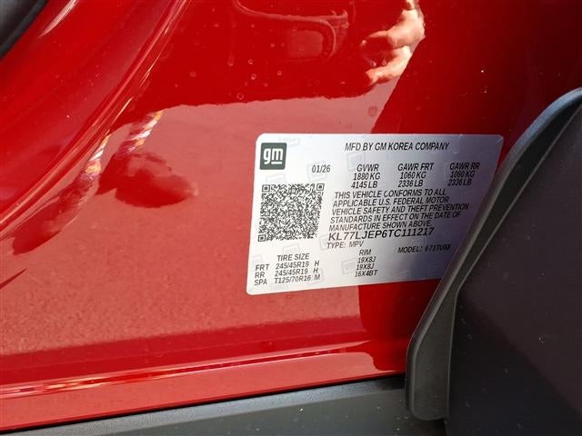 2026 Chevrolet Trax 2RS