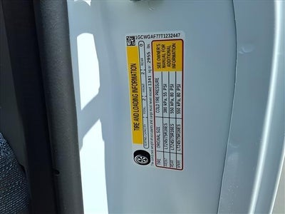 2026 Chevrolet Express Cargo 1WT