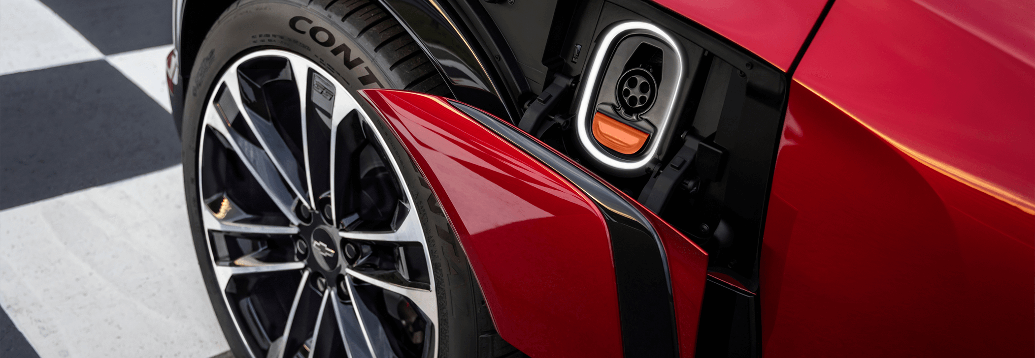 charging point of blazer ev