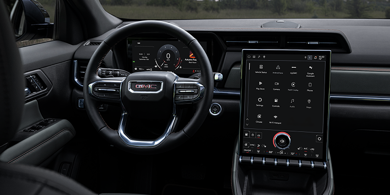 GMC Steering Wheel and Dash