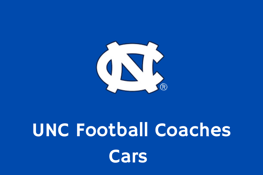 UNC Football Coaches Car logo