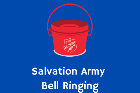 Salvation arm bell ringing logo